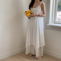 포레딧 쉬폰 뷔스티에 롱 원피스 OPS7530K24