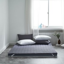 패브릭아트 마이크로화이버 침구 세트, 차콜