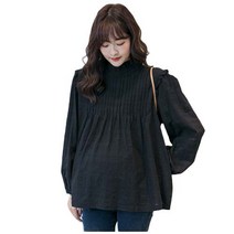 슈슈링 심플 포인트 임산부 블라우스