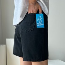 세컨그라운드 여성용 데님 숏 팬츠