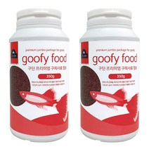 구딘 프리미엄 구피사료 점보, 350g, 2개