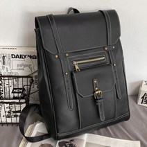 DSK 남성용 옥스퍼드 가죽 백팩