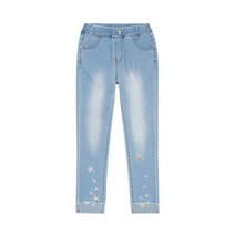 FAN7ASTIC 여아용 PC모리별별 데님 바지 PCV54GDP80