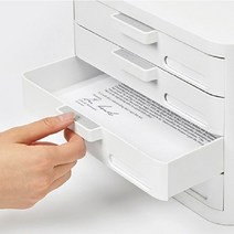 TWKL 컴팩트 파일 캐비넷 4단 6단, 4단 - 쿨그레이