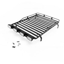 lofty 금속 지붕 랙. 1/18 스케일 Rc 락 크롤러 차량용 스포트라이트 RC4WD 겔란데 II 118 D90 디펜더 바디 쉘 업그레이드 부품, [01] a