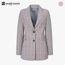 아날도바시니 체크 패턴 싱글 자켓 ZAV03JK06M