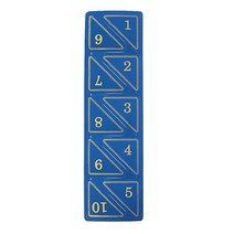 세모네모 1에서500 삼각락카용 청색 5000-9 표지판, 251-260