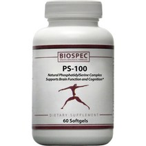 Biospec Nutritionals PS-100 소프트젤, 60개입, 1개