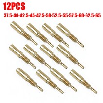 12pcs 파일럿 제트 28mm 37.5-65 Mikuni Carb VM28 /486 슬로우 서브 인젝터 내구성 있는