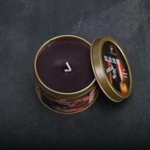 양철 캔 저온 캔들 Bdsm 드립 침대 놀리는 마사지 양초 에로틱 게임 장난감, 브라운