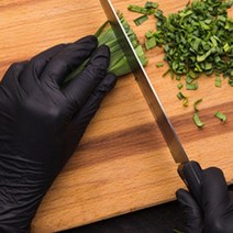 만능니트릴장갑 중형 블랙 100매 니트로장갑 방역장갑