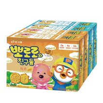 빙그레 뽀로로와친구들 치즈65g2개+플레인65g2개, 4개, 65g