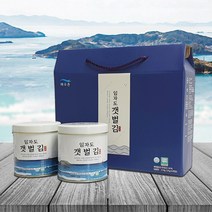 [해우촌] 임자도 갯벌김 선물세트 6캔, 단품, 단품