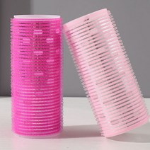 일호장신구 헤어 롤 구르프 3SET 대형 굵은 앞머리 정수리 뿌리 볼륨 뽕, 헤어롤구르프3SET[대], (연핑크)