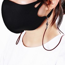 왁싱스트링 안경줄겸 마스크목걸이 (C2001-AN651_BR), 브라운계열