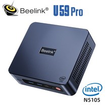 미니 pc 컴퓨터 Beelink-U59 PRO 윈도우즈 11 미니 PC 인텔 세대 N5105 8GB 500GB M.2 SATA SSD 2.9Ghz BT, 해외공급사, UK, 05 16GB 1TB_03 UK