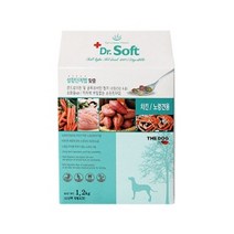 (더독) 닥터소프트 강아지사료 어덜트 노견용 (1.2kg), 쿠팡 본상품선택