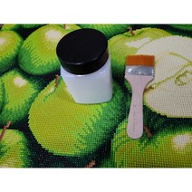 보석십자수 코팅제300ml 비즈십자수코팅제 구슬십자수십자수 전용유광코팅제