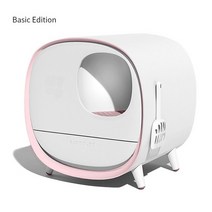 고양이 배변통 화장실 MiFuny 스마트 고양이 쓰레기통 탈취제 화장실 훈련 키트 자동 자체 청소 완전 밀폐