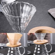 유리 커피 드리퍼 드리퍼추천 커피재료쇼핑몰