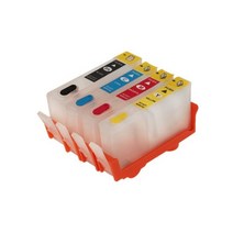 HP OfficeJet Pro 902 6950 6956 6958 6960 6970 프린터 용 ARC 칩이있는 6975 잉크 카트리지 리필, 칩 없이