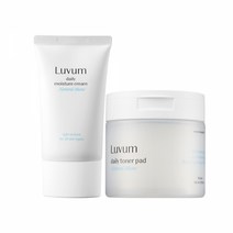러븀 내추럴 블랑 데일리 토너패드 60매+히알루로닉 크림 70ml, 단품