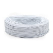전선 2M/5M UL1007 PVC 주석 도금 구리 와이어 케이블 30/28/26/24/22/20/18/16 AWG 화이트/블랙/레드/옐로우/그린/블루/그레이/퍼플/브라운/오렌지, [01] white, [06] 20 AWG, [02] 2m
