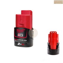 밀워키 12V 배터리팩 리튬 이온 밧데리 컷소 찍소 교체용 전지 빳데리