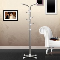 스텐 트리 스탠드 행거 가정용 업소용 추천 NOV00141MI, 제목색상또는랜덤