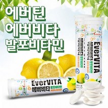 물에타먹는 발포비타민 에버비타 (레몬맛18정x3통), 3통, 18정