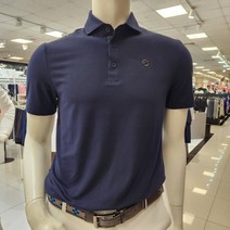 [슈페리어] 와이드카라 포인트를 에리 티셔츠 S0B1209 인천논현, 100, 네이비