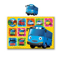 학산문화사.펀클럽 두드림 스콜라스.. 퍼즐모음전, 색상12-직소퍼즐타요-타요와친구들 60조각/보관하드케이스포함, 60개