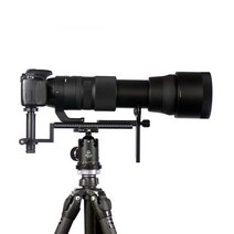 미니 망원경 망원 렌즈 거치대 단망경 삼각대 거치대, 화이트 TH01+맨프로토 150MM