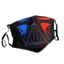 Darth Vader Helmet01 성인용 인쇄 마스크 일본 만화 영화 방진 빨 조절 가능