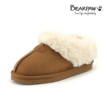 [정품인증] 271086 베어파우 베어파우(BEARPAW) 아동 털 슬리퍼 JULIE MULE KIDS 히코리 K2542002ND-K