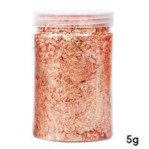 금박지 식용 금은박 호일 요리 디저트 케이크 아이스크림 장식 호일 3g 2g 금박, 중국, 로즈 골드 5g