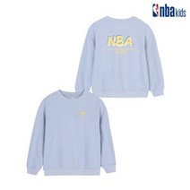 [빠른출고]/NBA KIDS 스몰로고 맨투맨스카이블루