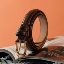 칠리프 여성용 벨트 베이직 가죽벨트 사은품증정 청바지벨트 정장벨트 원피스벨트 다크브라운