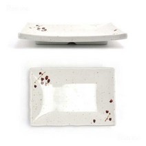 멜라민 한정식 직사각 반찬접시 반찬그릇 23x16cm 2호, 본상품선택