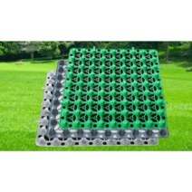 조경 배수판 옥상 정원 텃밭가꾸기 발코니 꾸미기, 흰색 신소재 50x50 범프 2cm