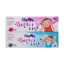 두레생협 치카치카 어린이치약2개두레생협 치카치카어리이치약 두레생협치카치카어린이치약 구강용품 위생용품, 두레생협 치카치카 어린이치약2개