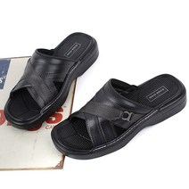 행텐 남성용 사무실슬리퍼 소프트쿠션창 실외화겸용 볼넓은슬리퍼 정장슬리퍼 국산제품 우레탄쿠션창 국산제품