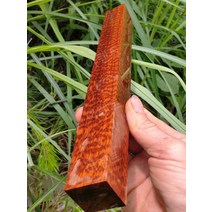 스네이크우드 DIY 슬라이스 손잡이 젓가랑 조각 염주, 30X5X3