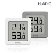 휴비딕 디지털 온습도계 HT-8G 그레이