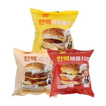 [한맥] 이경규의 냉동 햄버거 3종 7개입 트리플치즈/더블벅/매, 02.더블벅(냉동) 7ea