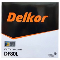 델코 DF80L 자동차배터리, 단품_폐전지미반납