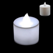 4PCS LED 촛불 Flameless 전자 차 빛 배터리 전원 결혼식 로맨틱 라이트 생일 파티 홈 인테리어, [02] 4pcs cool white
