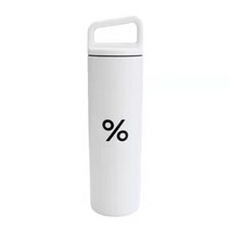 % 100% 컵 아라비카 아라비카 연명 MIIR 뚜껑 커피잔 머그컵 수행 보온컵 콜드컵 보온 보냉 커피 텀블러, 600ml, 백색