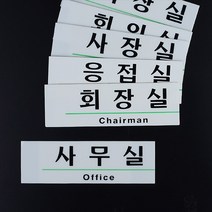 [힘찬쇼핑]영문 혼용 아크릴 사내 표지판 사내표지판 인테리어소품 명찰 표지판 표찰 디자인문패 미니표지판 푯말 안내판 입체표지판, 사무실