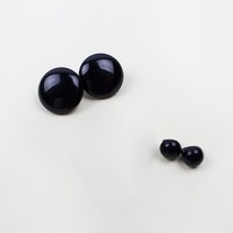 [울클럽]단추형 인형눈 5mm 6mm 8mm 10mm 12mm 15mm